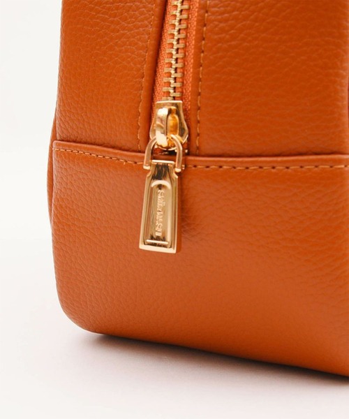 SMIR NASLI（サミールナスリ）の「【SMIR NASLI / サミールナスリ】シュリンクミニボストンバック（ボストンバッグ・レディース・ホワイト/ブラック/ベージュ/グレー・FREE）」の18枚目の写真