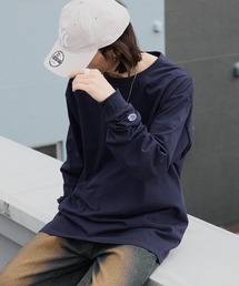 Champion Authentic T-SHIRTS チャンピオン 5.2oz オーバーサイズ長袖Tシャツ オーバーサイズ ロンT 秋 秋服 2026年秋冬