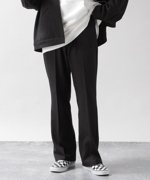 RAGEBLUE（レイジブルー）の「メランジーンズフレアパンツ＜セットアップ着用可能＞（スラックス・メンズ・ライトグレー/ブラック/ブラウン/イエロー/ピンク・MEDIUM/LARGE）」の13枚目の写真