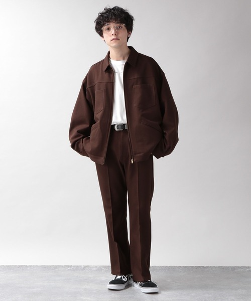 RAGEBLUE（レイジブルー）の「メランジーンズフレアパンツ＜セットアップ着用可能＞（スラックス・メンズ・ライトグレー/ブラック/ブラウン/イエロー/ピンク・MEDIUM/LARGE）」の19枚目の写真