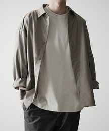 RUUBON | 【RUUBON】relax regular collar shirt / リラックス レギュラーカラーシャツ (セットアップ対応)(シャツ/ブラウス)