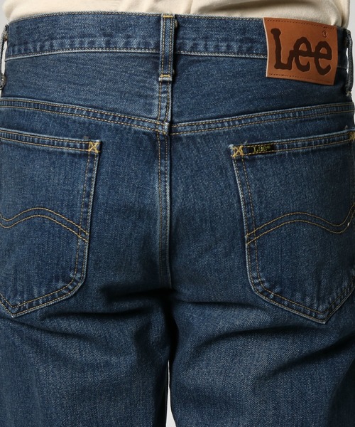 Lee(リー)の「Lee/リー AMERICAN STANDARD/アメリカンスタンダード 200 フルカットジーンズ/ストレートデニムパンツ/股上長め(デニムパンツ・メンズ・ブルー・34/32/30/31/33/29/36)」の5枚目の写真