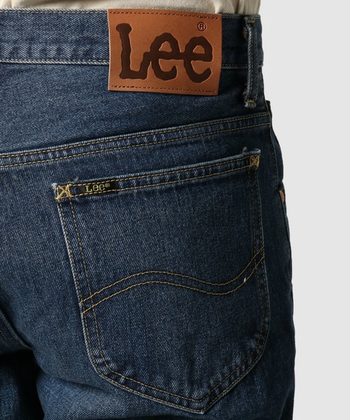Lee(リー)の「Lee/リー AMERICAN STANDARD/アメリカンスタンダード 200 フルカットジーンズ/ストレートデニムパンツ/股上長め(デニムパンツ・メンズ・ブルー・34/32/30/31/33/29/36)」の8枚目の写真