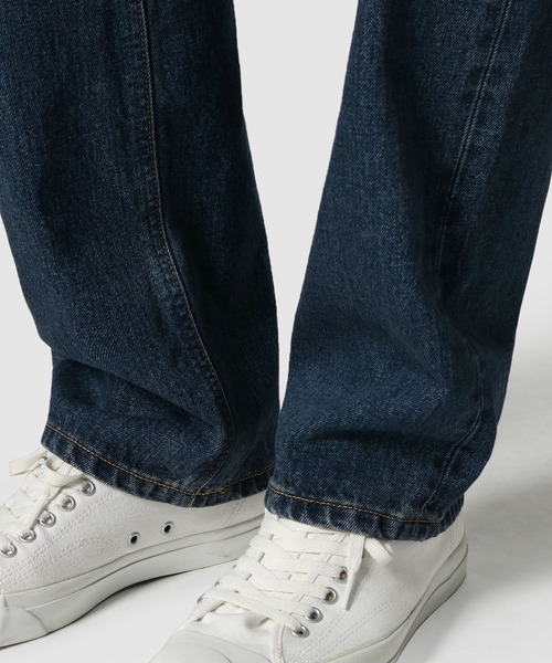 Lee(リー)の「Lee/リー AMERICAN STANDARD/アメリカンスタンダード 200 フルカットジーンズ/ストレートデニムパンツ/股上長め(デニムパンツ・メンズ・ブルー・34/32/30/31/33/29/36)」の9枚目の写真