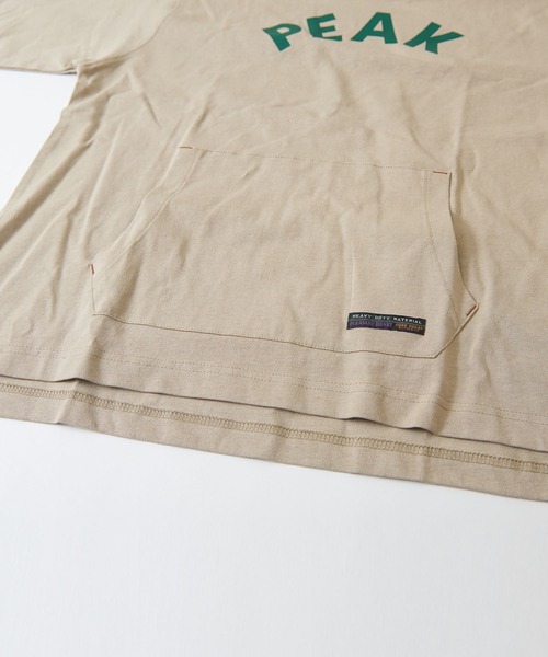 CUBE SUGAR（キューブシュガー）の「WOODSコラボ天竺アウトドアロゴプリントパーカー（パーカー・レディース・ホワイト/ブラック/ベージュ・M）」の21枚目の写真