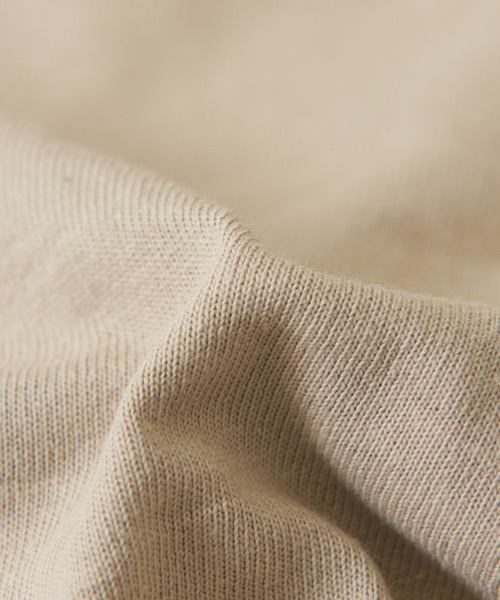 CUBE SUGAR（キューブシュガー）の「WOODSコラボ天竺アウトドアロゴプリントパーカー（パーカー・レディース・ホワイト/ブラック/ベージュ・M）」の6枚目の写真