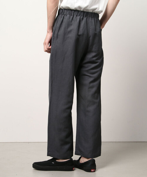 KIIT(キート)の「KIIT レーヨンリネンツイル (KIM-B99-202)(その他パンツ・メンズ・チャコール・1/2)」の3枚目の写真
