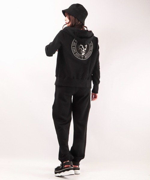 BLACK JACKALL CROWN(ブラックジャッカルクラウン)の「BLACK JACKALL CROWN ガーゼ裏毛 ファスナー切り替え パンツ(その他パンツ・レディース・ブラック/グレー/カーキ・M)」の12枚目の写真
