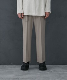 PUBLIC TOKYO | ジョーゼットベルテッドパンツ(スラックス)