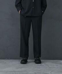 PUBLIC TOKYO | ジョーゼットベルテッドパンツ(スラックス)