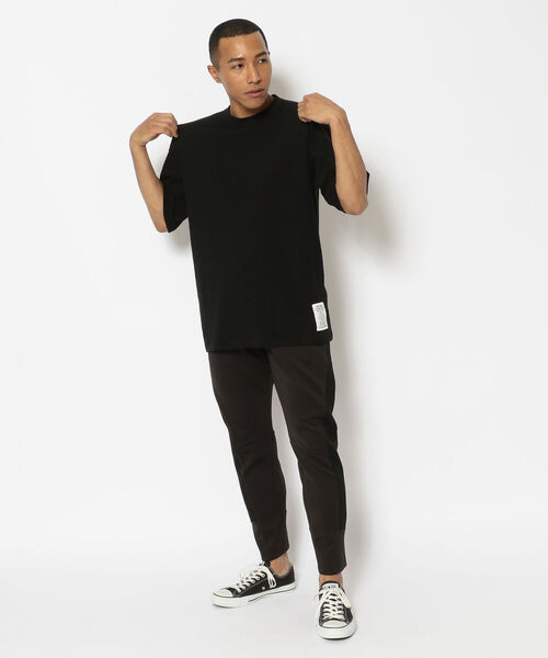 AVIREX（アヴィレックス）の「ルーズ フィット ハニカム Tシャツ / SS LOOSE FIT HONEYCOMB T-SHIRT / アヴィレックス / AVIREX（Tシャツ/カットソー・メンズ・ホワイト/カーキ/ブラック/ライトブルーグレー・LARGE/X-LARGE/MEDIUM/XX-LARGE）」の20枚目の写真