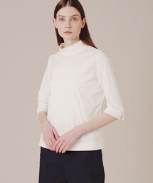 MACKINTOSH LONDON | 【SUPER FINE LAB.】パウダーシュガーコットンハイネックプルオーバー(Tシャツ/カットソー)