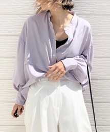 Q | バンブーローンタックシャツ(シャツ/ブラウス)