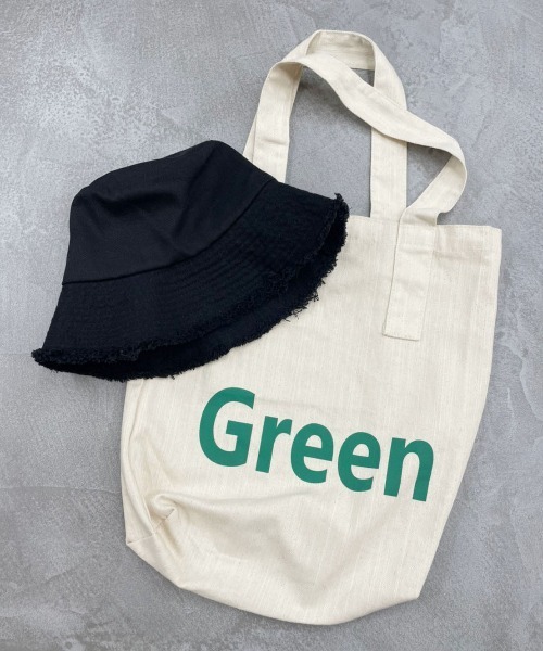 PairPair（ペアペア）の「Greenトートバッグ（トートバッグ・レディース・アイボリー・FREE）」の3枚目の写真