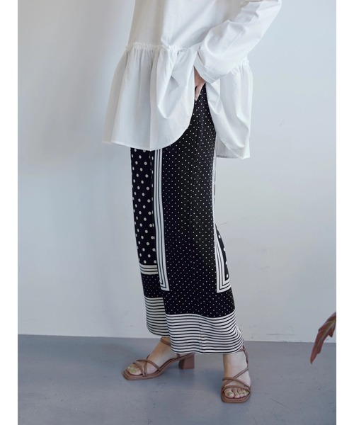 AMERICAN HOLIC（アメリカンホリック）の「パネル柄ドットパンツ（その他パンツ・レディース・ドット・L/M/S）」の6枚目の写真