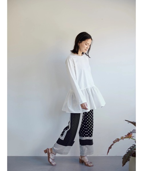 AMERICAN HOLIC（アメリカンホリック）の「パネル柄ドットパンツ（その他パンツ・レディース・ドット・L/M/S）」の10枚目の写真