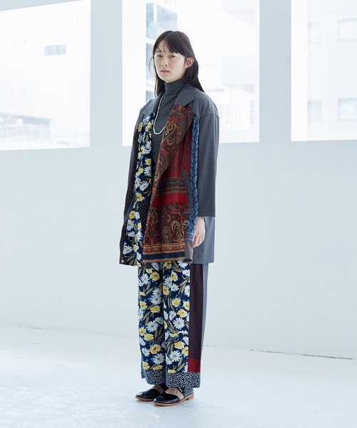 YEAH RIGHT!!(イェーライト)の「TWILL WIDE EASY PT(その他パンツ・レディース・グレー・2)」の2枚目の写真