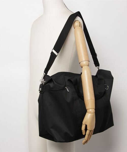 E.TOKYO（イートーキョー）の「E.TOKYO /2WAYルーズボストンバッグ (MKS1998)（ボストンバッグ・メンズ・ブラック・FREE）」の5枚目の写真
