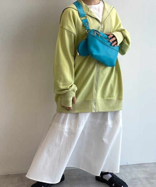 w closet（ダブルクローゼット）の「ミニポーチ付きボディバッグ（ボディバッグ/ウエストポーチ・レディース・ブラック/ブルー/キャメル・FREE）」の16枚目の写真