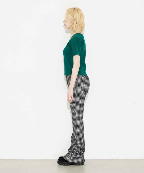 X-girl（エックスガール）の「2WAY S/S CARDIGAN（カーディガン/ボレロ・レディース・ホワイト/ブラック/ダークグリーン・S/M）」の17枚目の写真