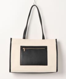 Te chichi TERRASSE | キャンバス合皮コンビトートバッグ(トートバッグ)