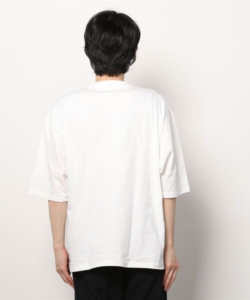 FRUIT OF THE LOOM(フルーツオブザルーム)の「FRUIT OF THE LOOM フルーツオブザルーム FTL メンズ BIG Tシャツ 半袖 カットソー(Tシャツ/カットソー・メンズ・ホワイト/カーキ/ブラック/グレー・LARGE/MEDIUM/X-LARGE)」の6枚目の写真
