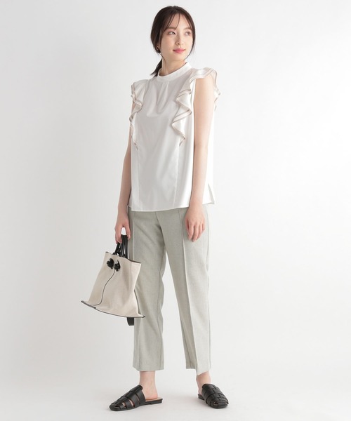 Andemiu（アンデミュウ）の「グルカミュール299115（その他シューズ・レディース・ホワイト/ブラック・MEDIUM/LARGE）」の3枚目の写真