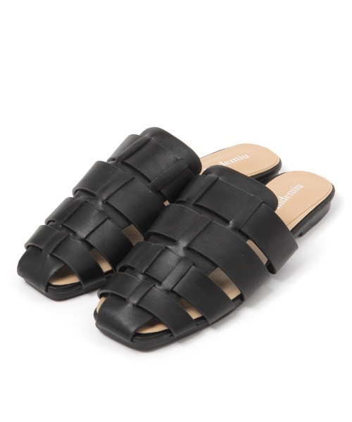 Andemiu（アンデミュウ）の「グルカミュール299115（その他シューズ・レディース・ホワイト/ブラック・MEDIUM/LARGE）」の22枚目の写真