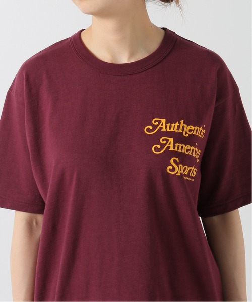 AP STUDIO（エーピーストゥディオ）の「【RUSSELL ATHLETIC】Authentic Amercan Sport Tシャツ（Tシャツ/カットソー・レディース・ホワイト/ボルドー・FREE）」の16枚目の写真