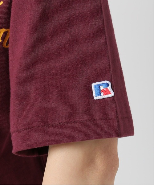 AP STUDIO（エーピーストゥディオ）の「【RUSSELL ATHLETIC】Authentic Amercan Sport Tシャツ（Tシャツ/カットソー・レディース・ホワイト/ボルドー・FREE）」の19枚目の写真
