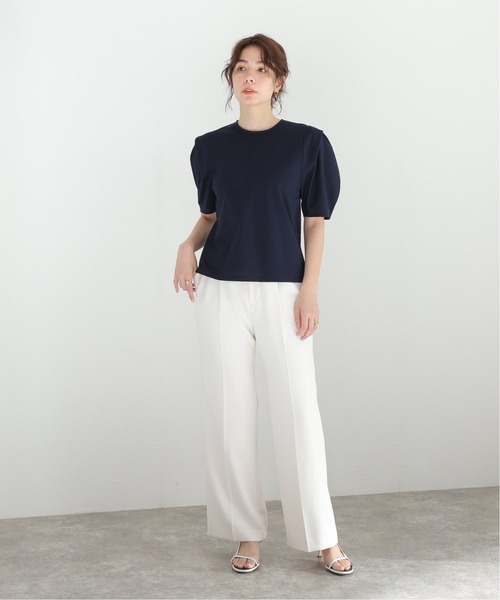 専用　【極美品】Noble フロントタック ワイドパンツ ノーブル Noble（ノーブル）の「ハイライズフロントタックパンツ