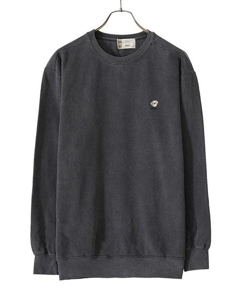 77circa（ナナナナサーカ）の「77circa / ナナナナサーカ：【レディース】o by o embroidery sweat：oo21aw-03[DEA]（スウェット・レディース・ホワイト/グレー系その他・M）」の4枚目の写真