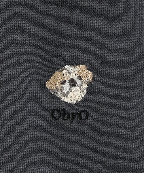 77circa（ナナナナサーカ）の「77circa / ナナナナサーカ：【レディース】o by o embroidery sweat：oo21aw-03[DEA]（スウェット・レディース・ホワイト/グレー系その他・M）」の7枚目の写真