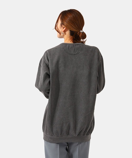 77circa（ナナナナサーカ）の「77circa / ナナナナサーカ：【レディース】o by o embroidery sweat：oo21aw-03[DEA]（スウェット・レディース・ホワイト/グレー系その他・M）」の13枚目の写真
