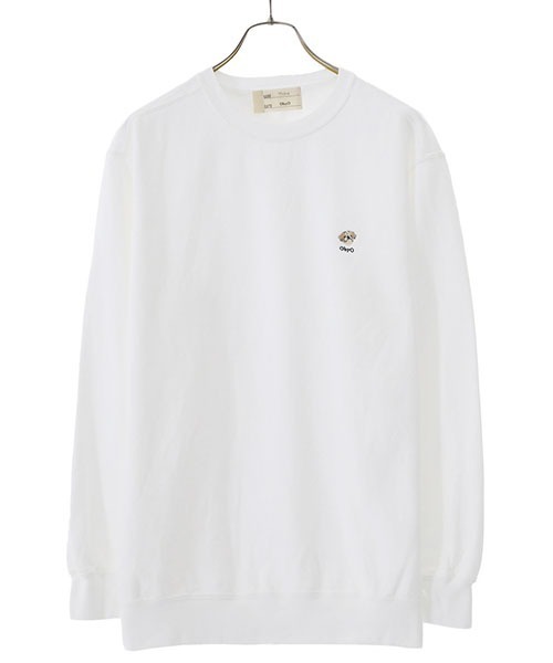 77circa（ナナナナサーカ）の「77circa / ナナナナサーカ：【レディース】o by o embroidery sweat：oo21aw-03[DEA]（スウェット・レディース・ホワイト/グレー系その他・M）」の15枚目の写真