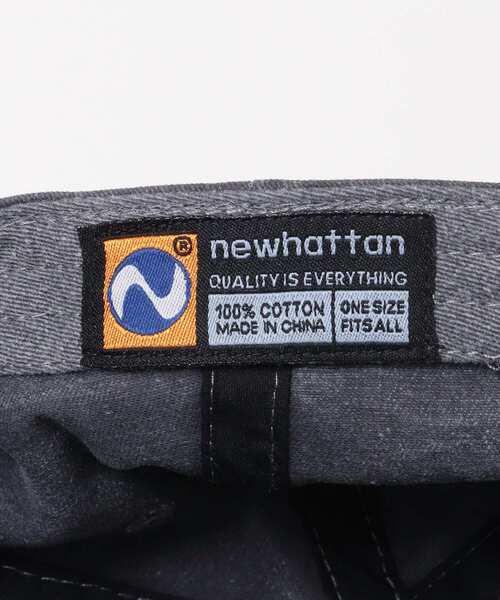 URBAN RESEARCH DOORS(アーバンリサーチドアーズ)の「『別注』newhattan×DOORS キャップB(キャップ・メンズ・ブラック/カーキ/グリーン/ライトインディゴブルー・-)」の13枚目の写真