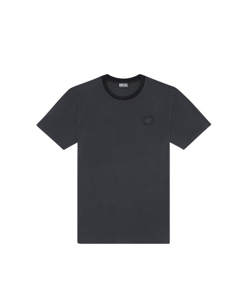 DIESEL（ディーゼル）の「メンズ Tシャツ ガーメントダイ（Tシャツ/カットソー・メンズ・イエロー/ブラック・MEDIUM/X-LARGE/XX-LARGE/SMALL/LARGE）」の19枚目の写真