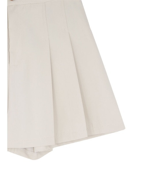 ACYM（アシーム）の「Pleats culotte パンツ（その他パンツ・レディース・ブラック/アイボリー・FREE）」の8枚目の写真