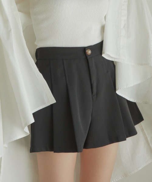 ACYM（アシーム）の「Pleats culotte パンツ（その他パンツ・レディース・ブラック/アイボリー・FREE）」の18枚目の写真