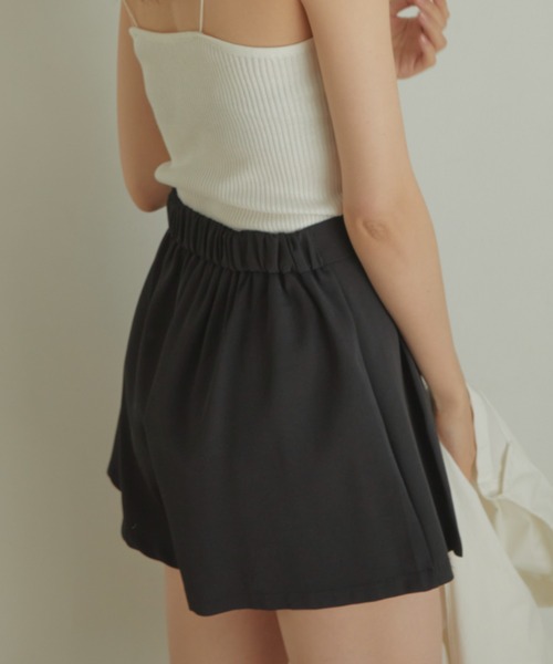 ACYM（アシーム）の「Pleats culotte パンツ（その他パンツ・レディース・ブラック/アイボリー・FREE）」の15枚目の写真