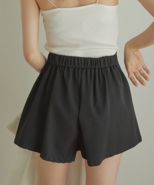 ACYM（アシーム）の「Pleats culotte パンツ（その他パンツ・レディース・ブラック/アイボリー・FREE）」の13枚目の写真