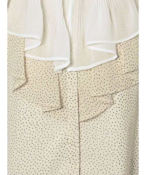 MERCURYDUO（マーキュリーデュオ）の「付け襟ヘリンボーンプリントブラウス（シャツ/ブラウス・レディース・アイボリー/ブラック・FREE）」の22枚目の写真