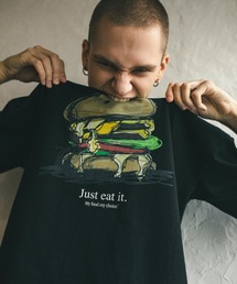 DOUBLE CHEESEBURGER | T-shirt ‐Just eat it‐(Tシャツ/カットソー)