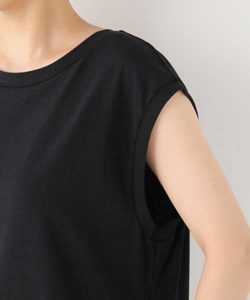 FRAMeWORK（フレームワーク）の「バックカシュクールプルオーバー（Tシャツ/カットソー・レディース・チャコールグレー/ブラック/モカ・FREE）」の22枚目の写真