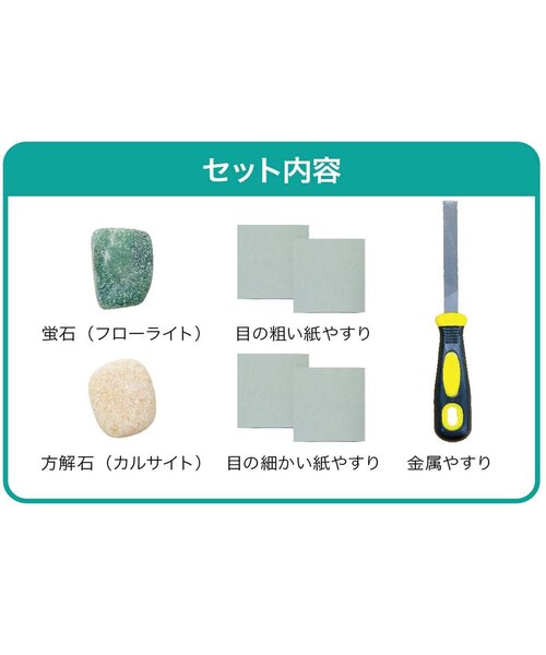BREEZE（ブリーズ）の「KW 触れる図鑑/天然石磨き（おもちゃ・キッズ・マルチ・FREE）」の5枚目の写真