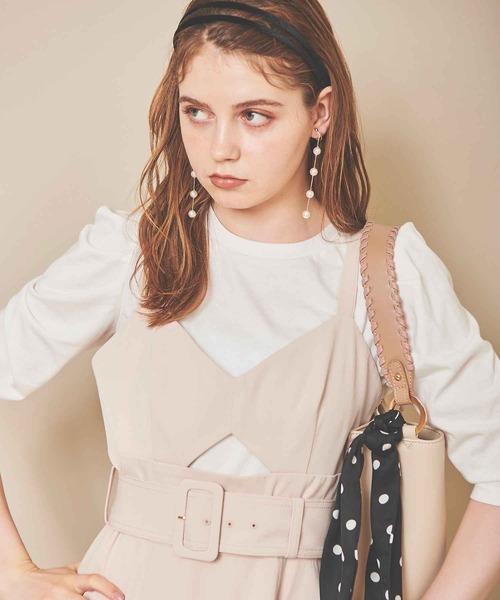 31 Sons de mode（トランテアン　ソン　ドゥ　モード）の「４連パールイヤリング（イヤリング・レディース・ゴールド・フリー）」の5枚目の写真