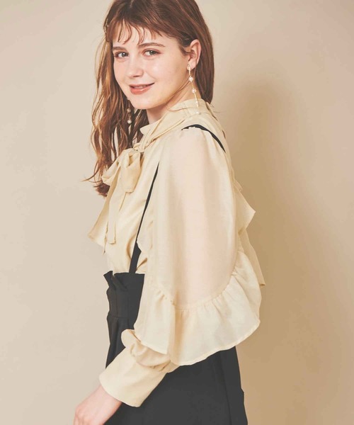 31 Sons de mode（トランテアン　ソン　ドゥ　モード）の「４連パールイヤリング（イヤリング・レディース・ゴールド・フリー）」の9枚目の写真