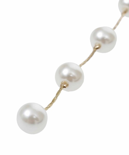 31 Sons de mode（トランテアン　ソン　ドゥ　モード）の「４連パールイヤリング（イヤリング・レディース・ゴールド・フリー）」の11枚目の写真