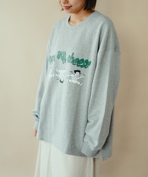 gym the cheeseスウェットビッグTEE