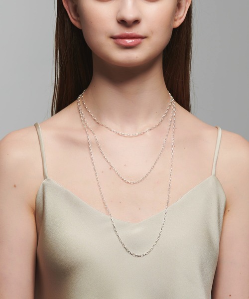 NOJESS（ノジェス）の「SVチェーンネックレス（38cm）（ネックレス・レディース・シルバー・FREE）」の5枚目の写真